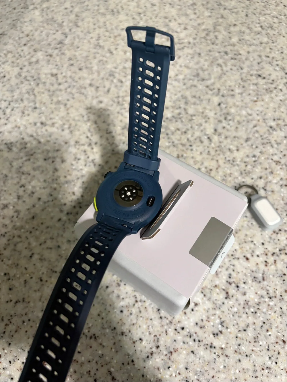 Coro Pace Pro Sports Watch - Blue with Neon Lime Accent